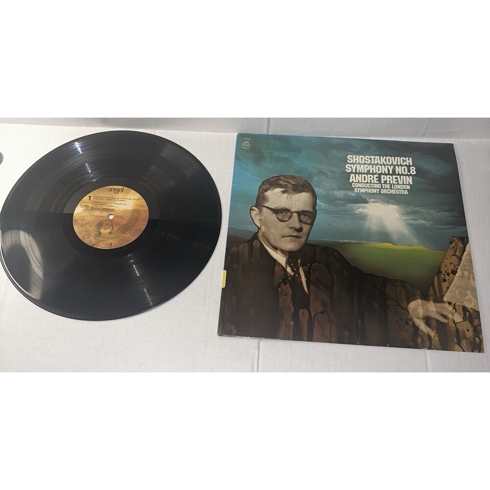 SHOSTAKOVITCH Symphony No. 8 ANDRE PREVIN & London Symphony Angel S 36980